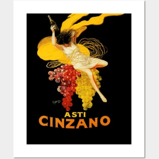 Leonetto Cappiello Cinzano Cocktail Advertising Poster Posters and Art